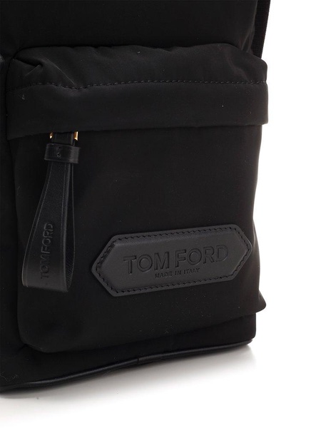 Tom Ford Logo Patch Small Messenger Bag