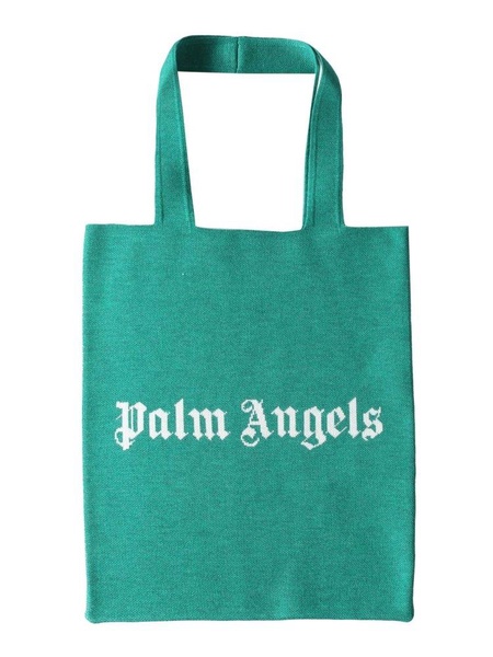 Palm Angels Logo Print Tote Bag