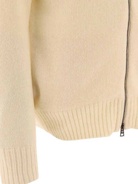 Tagliatore High-Neck Zip-Up Jumper