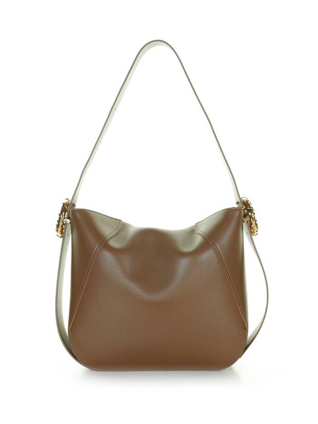 Lanvin Logo Embossed Melodie Hobo Bag