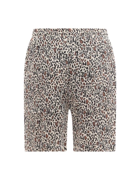 Nanushka Leopard Printed Drawstring Shorts