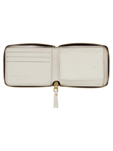 Comme des Garçons Wallet Reversed Hem Zipped Wallet