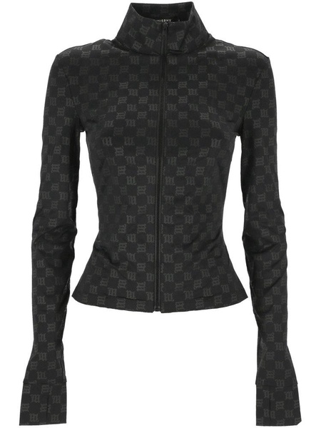 Misbhv Lara Logo-Printed Zipped Jacket