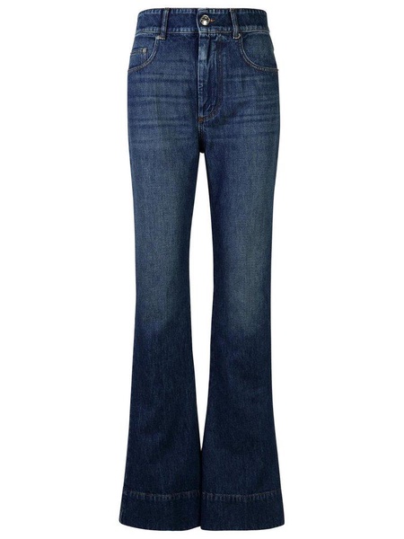 Sportmax 'Robinia' Blue Cotton Jeans