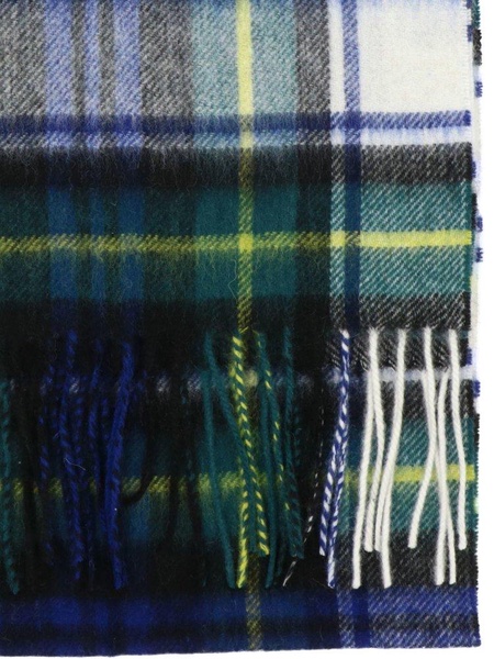 Barbour Tartan Fringed Edges Scarf