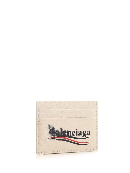 Balenciaga Logo Printed Cash Card Holder