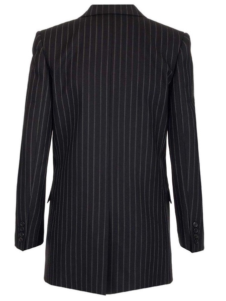 Saint Laurent Pinstripe Tailored Blazer