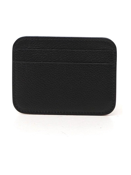 Balenciaga Cash Logo Print Cardholder