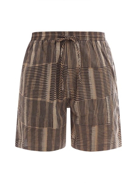 Nanushka Striped Drawstring Shorts