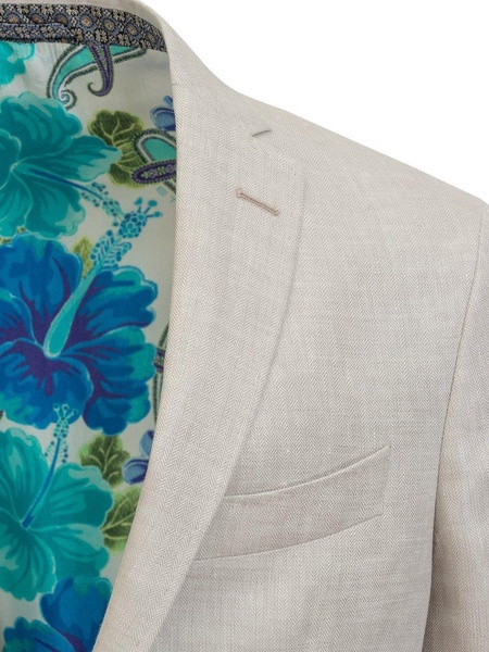 Etro Floral Printed Single-Breasted Blazer