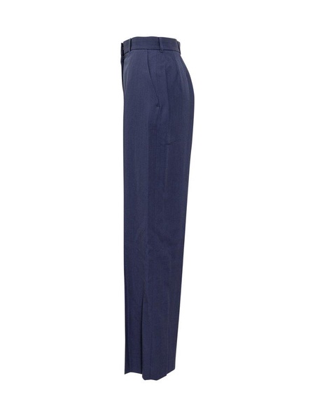 Casablanca Pressed Crease Wide-Leg Trousers