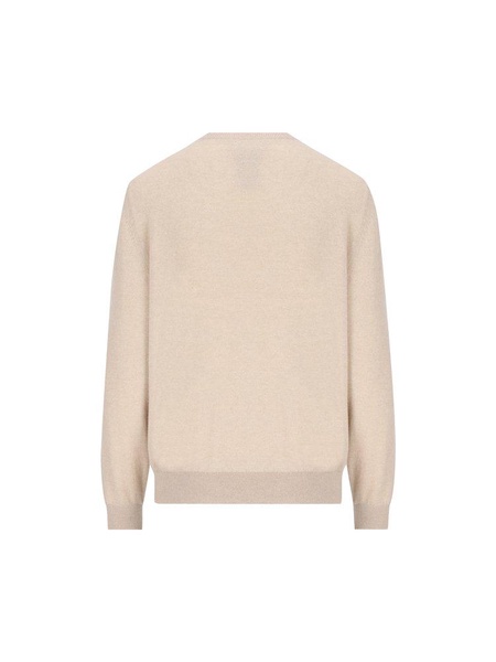 Loro Piana Long Sleeved Crewneck Knitted Jumper