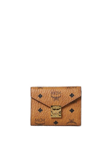 MCM Logo Printed Wallet