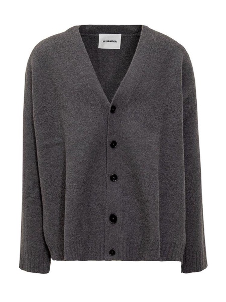 Jil Sander V-Neck Button-Down Cardigan