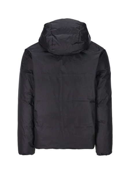 C.P. Company Logo-Printed Hooded Padded Jacket