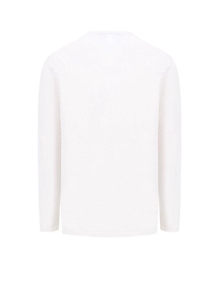 Versace Long-Sleeved Crewneck T-Shirt