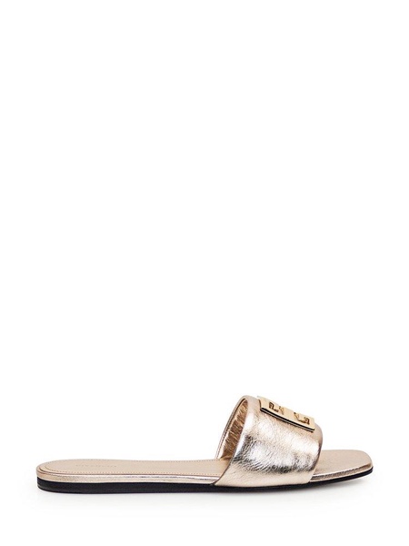 Givenchy 4G Plaque Square Toe Sandals