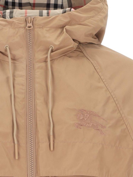 Burberry Charminster Drawstring Waist Hooded Coat