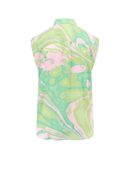 Pinko Pattern Printed Sleeveless Shirt