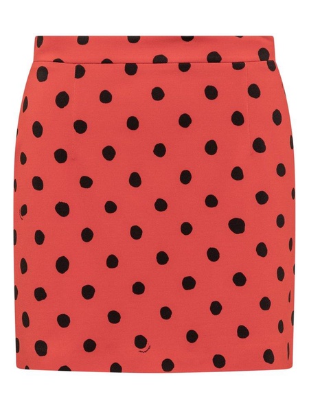 Marni Polka Dot-Print High Waist Skirt