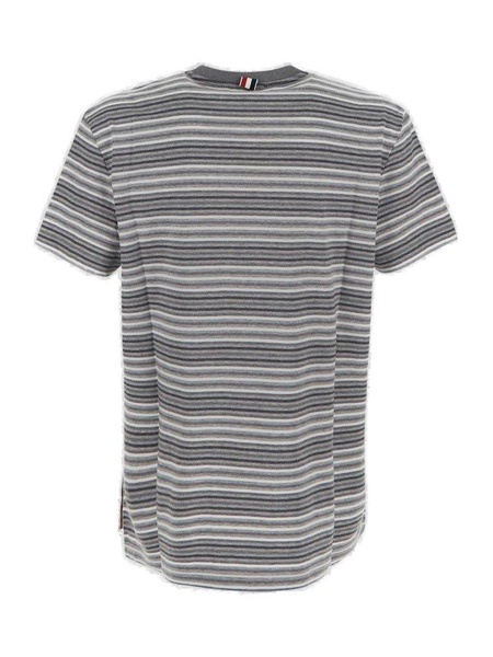 Thom Browne Striped Crewneck T-Shirt