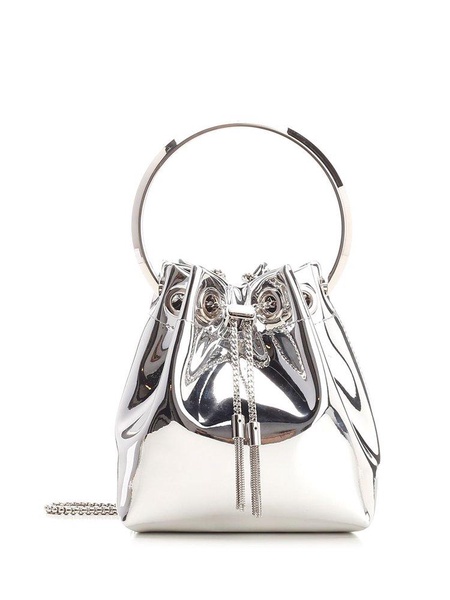 Jimmy Choo Bon Bon Drawstring Tote Bag