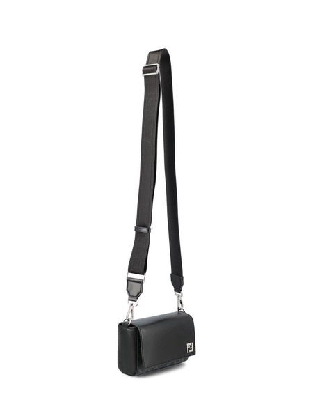 Fendi Logo Plaque Crossbody Bag