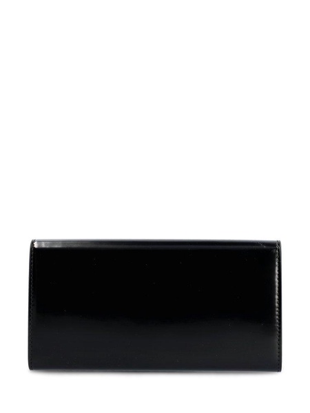 Ferragamo Gancini Logo Plaque Continental Wallet