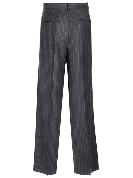 Theory Striped Pleated Trousers