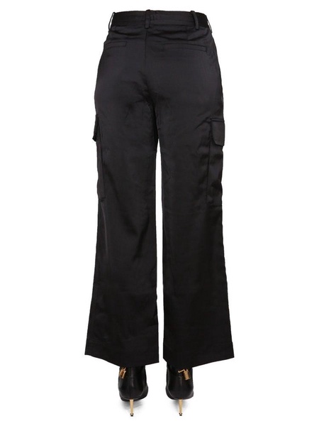 Proenza Schouler White Label Drawstring Wide Leg Trousers