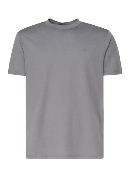 Emporio Armani Logo Patch Crewneck T-Shirt