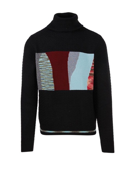 Missoni Patchwork Roll-Neck Knitted Jumper