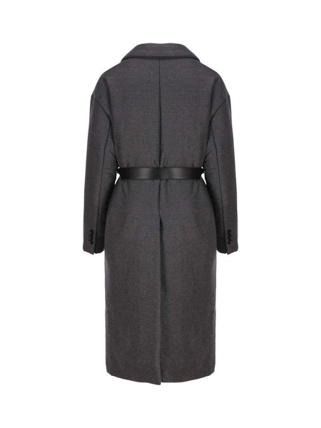 Prada Single-Breasted Belted Coat