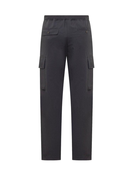 Marni Stitch Detailed Straight-Leg Cargo Pants