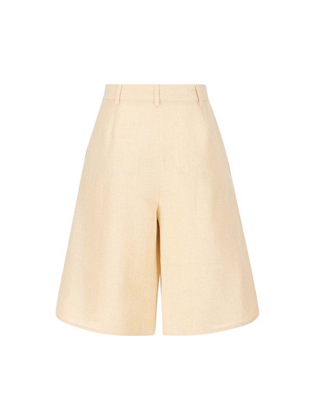 Loro Piana Pleated Knee-Length Shorts