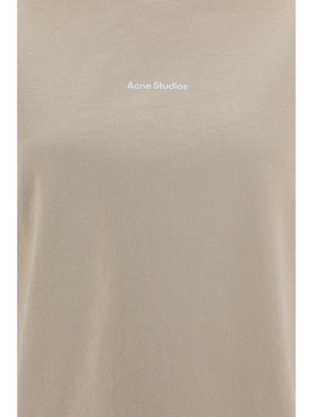 Acne Studios Logo Printed Crewneck T-Shirt