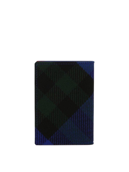 Burberry Check Card Holder