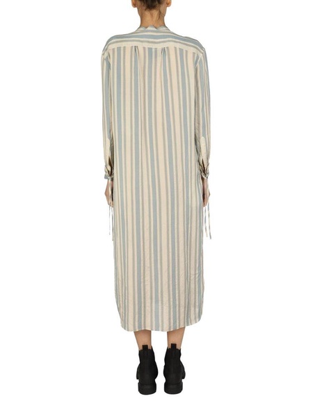 Aspesi Striped Pattern Shirt Dress