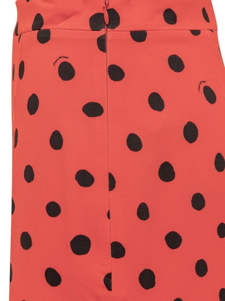 Marni Polka Dot-Print High Waist Skirt