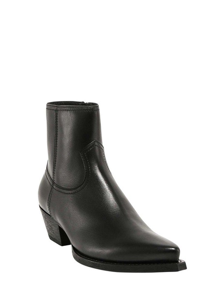 Saint Laurent Lukas Pointed Toe Boots