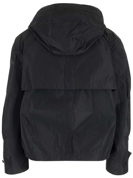 Ferragamo Drawstring Zip-Up Jacket