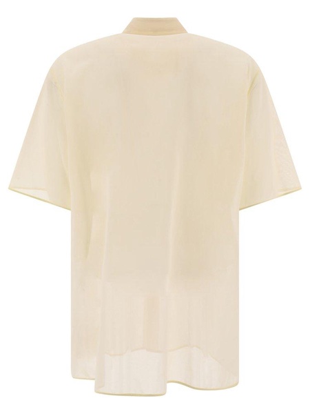 Jil Sander Semi-Sheer Buttoned Shirt