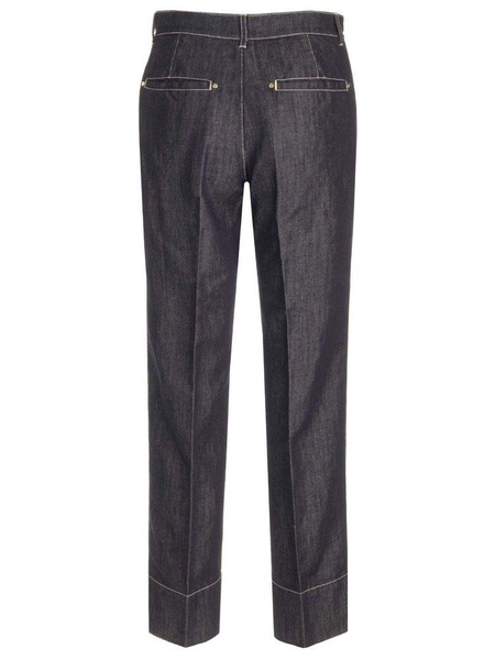 'S Max Mara High Waist Straight Leg Jeans