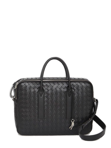 Bottega Veneta All-Over Intrecciato Pattern Travel Bag