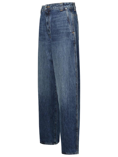 Khaite The Bacall Wide Leg Jeans