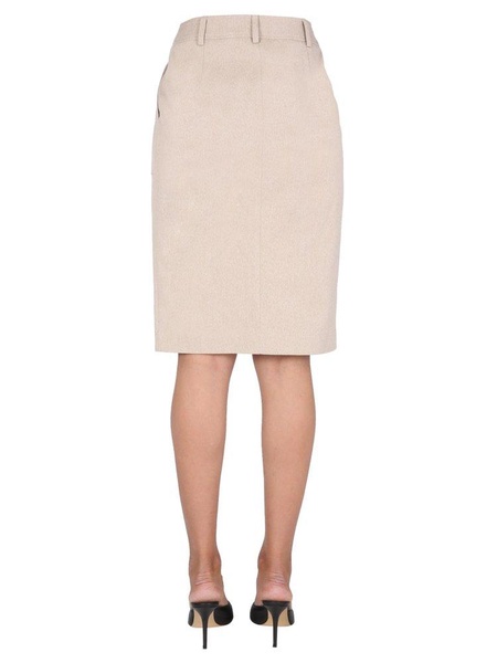 Moschino Safari Buttoned Skirt