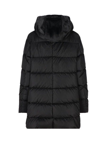 Hern Hooded Quilted Down Coat