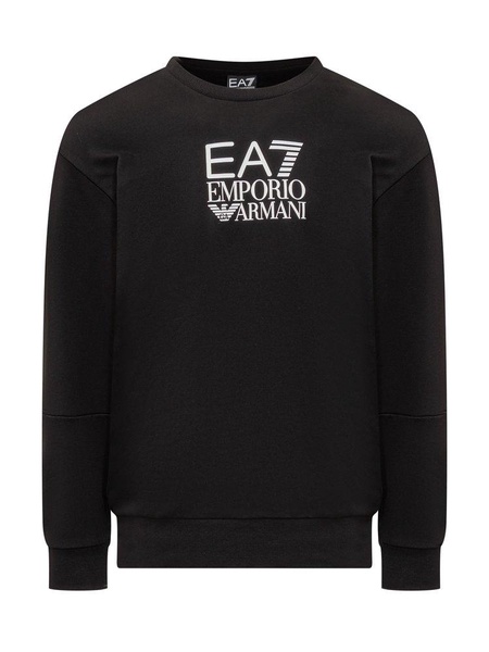 Ea7 Emporio Armani Logo-Printed Crewneck Sweatshirt