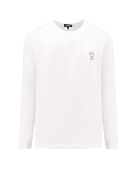 Versace Long-Sleeved Crewneck T-Shirt