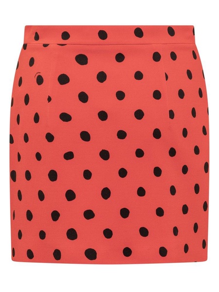 Marni Polka Dot-Print High Waist Skirt